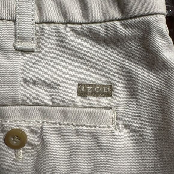 Men’s IZOD Straight Fit Khaki Relaxed fit pants - 3 pairs -36x32 - Picture 2 of 7